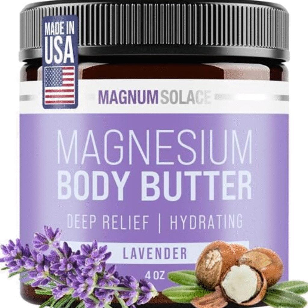 Experience better rest with Sweet Bee’s organic magnesium butter, designed to ease muscles and promote deep, restful sleep without side effects.