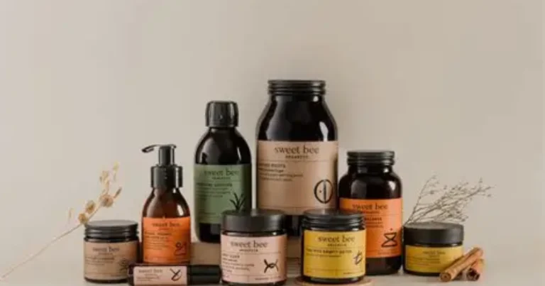 Sweet Bee Organics Magnesium Butter next to lavender and chamomile for sleep