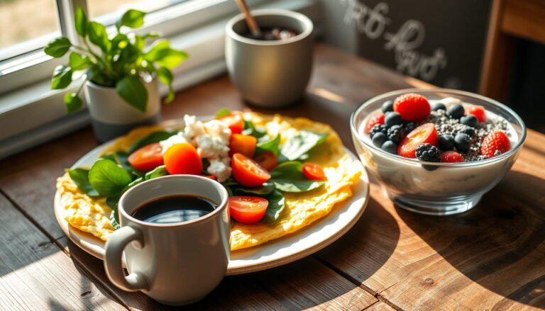 High-protein breakfast for weight loss